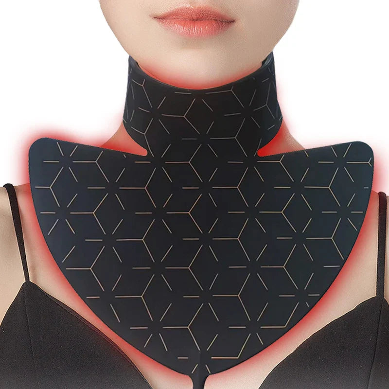 Appareil de beauté à usage domestique Masque de luminothérapie à LED Bande de photons rouges anti-acné blanchissante Nouvel instrument en silicone