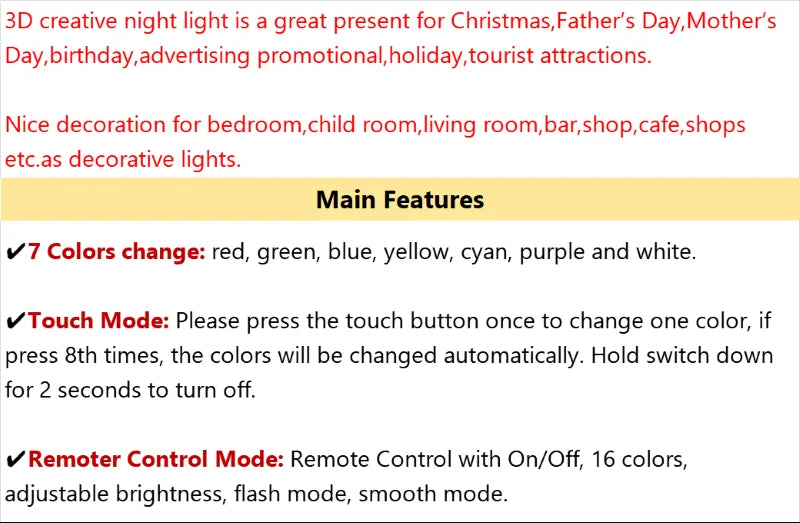 Nighdn Hockey Night Light 3D Illusion Lamp for Boys Room Decor Bedside Table Lamps for Kids Sport Fans Birthday Christmas Gifts