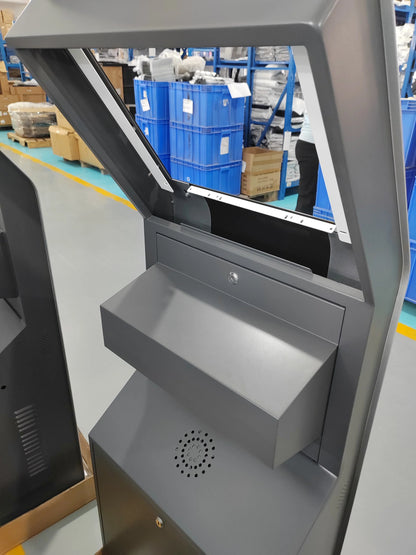 Self Service Kiosk Document Scanning Kiosk Self Payment Kiosk Sell Books Documets with Qr Code