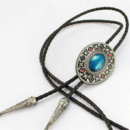 Cravate Totem Indien, Style Rétro Cirboy Occidental