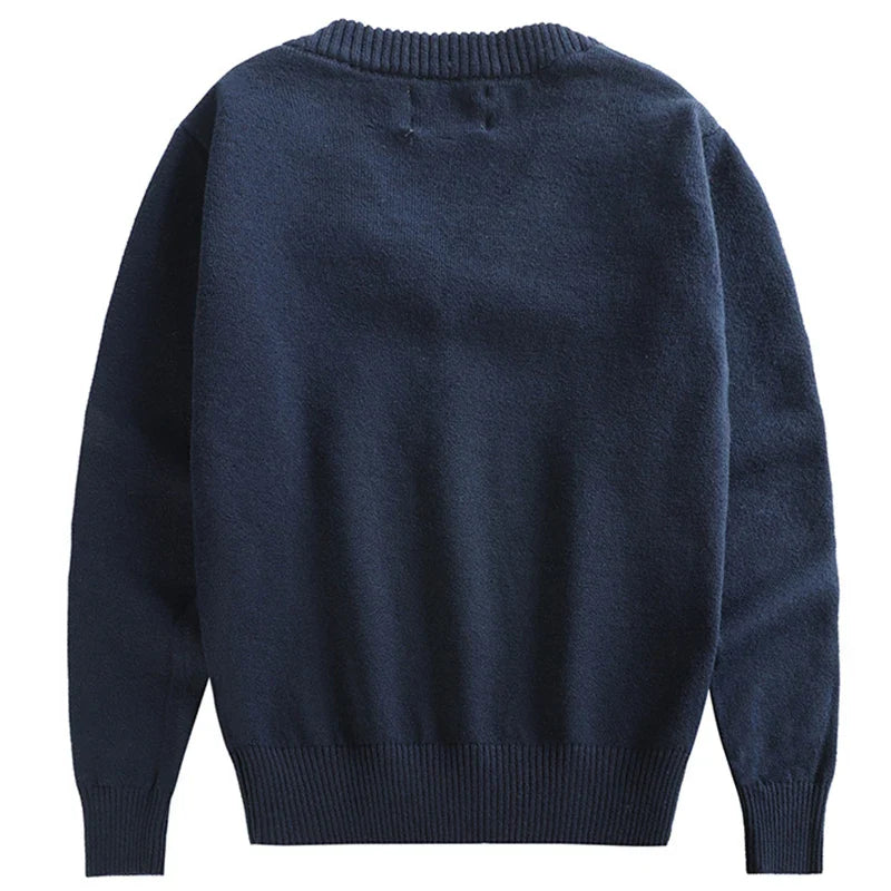 Vêtements pour enfants Bébé Garçon Vêtements Pull Enfant Automne Hiver Vêtements Tricotés Chauds Pulls Garçons Vêtements Bébé Pull 4-14 Ans