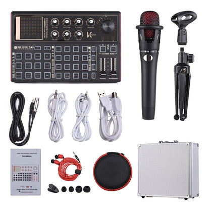 Muslady-Carte son SK300 Live, changeur de voix externe, centre commercial audio, batterie aste intégrée, effets sonores multiples
