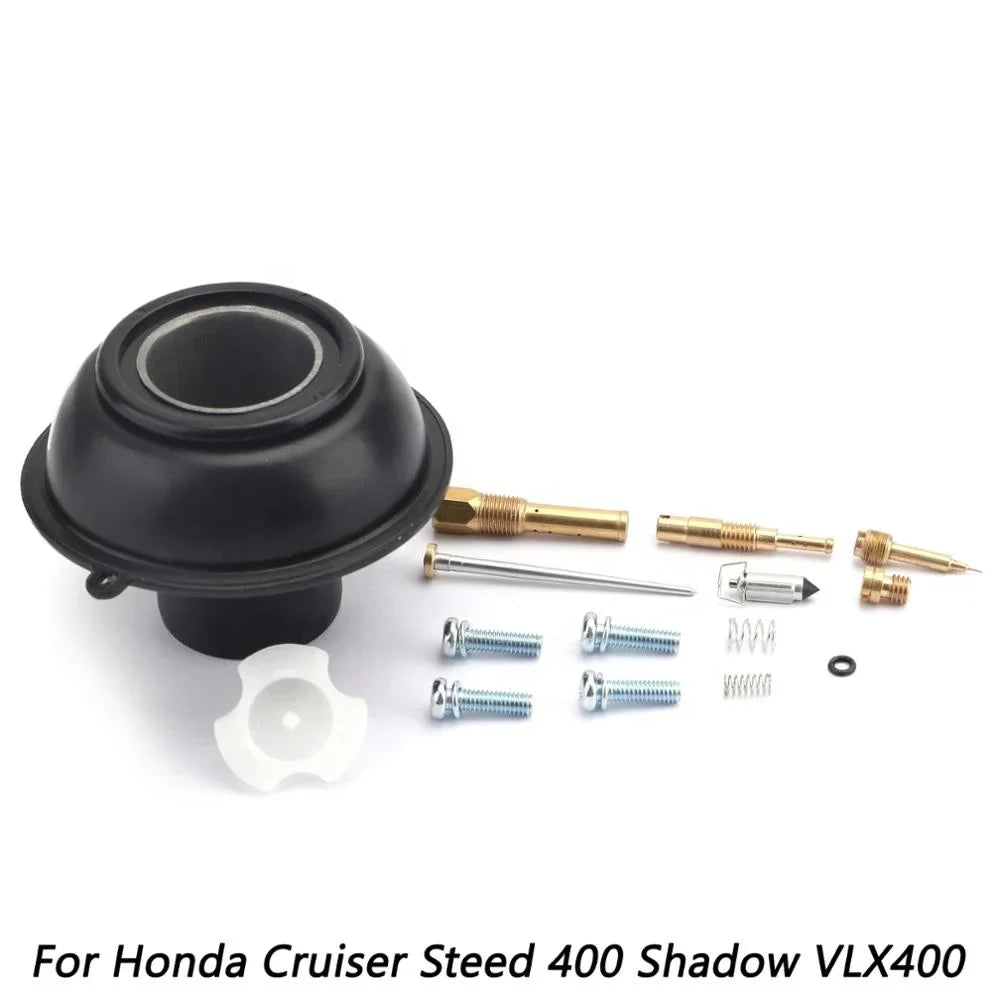 Free Shipping Carburetor Diaphragm Plunger W/Needle Repair Kit for Honda Steed VLX400 Shadow