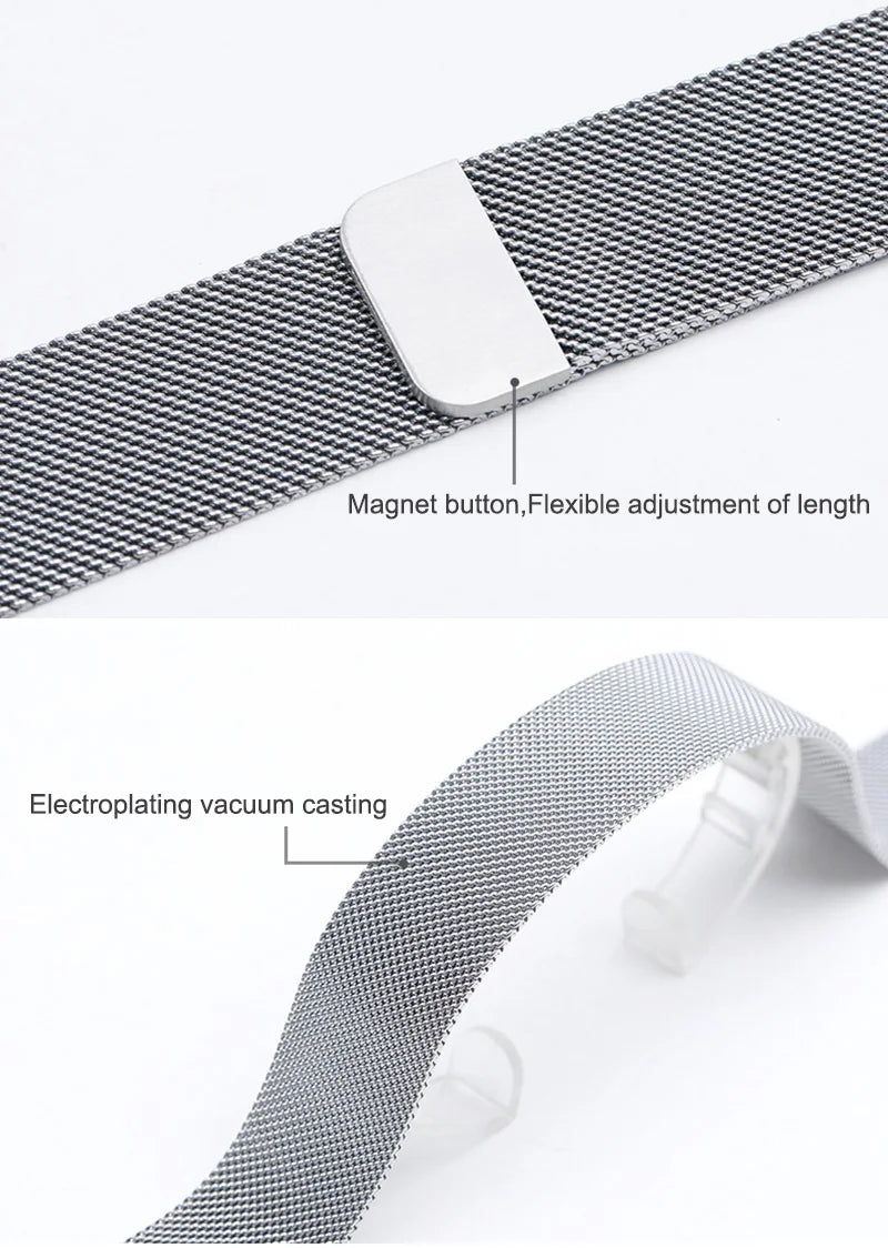 Metal Strap For Fitbit Versa 2 3 4 Lite Sense Band Wrist Milanese Sense 2 Replacement Magnetic Loop Bracelet Fit Bit Watchband