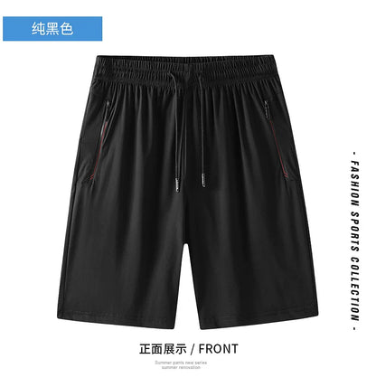 Men's Shorts For Men Summer Oversized Sports Casual Short Pant Britches Trousers Boardshorts Beachwear Breathable Elastic Waist