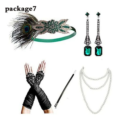 Robe Femme Roaring 1920s Flapper Dress Gatsby Party Charleston Sequined Cocktail Weeding Beaded Tassel Dresses Banquet Costumes