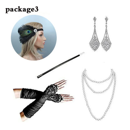 Robe Femme Roaring 1920s Flapper Dress Gatsby Party Charleston Sequined Cocktail Weeding Beaded Tassel Dresses Banquet Costumes