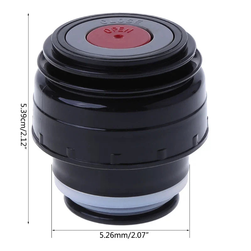 Couvercle de bouteille isotherme de 4,5 cm, couvercle de thermos, accessoires de tasse de voyage universels et portables, accessoires de bouteille thermos.