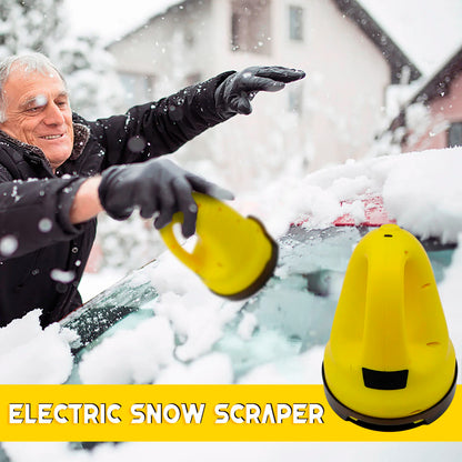 Grattoir à glace électrique USB pour voiture, déneigement métropolitain, dégivrage du verre du pare-brise, outils de nettoyage automatique, grattoir à glace pour fenêtre