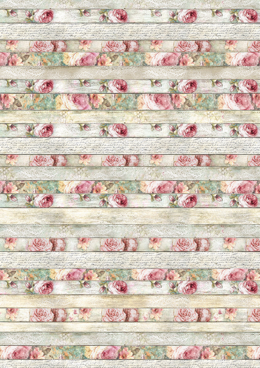 Tissue Paper A4 6/Pkg My Secret Garden