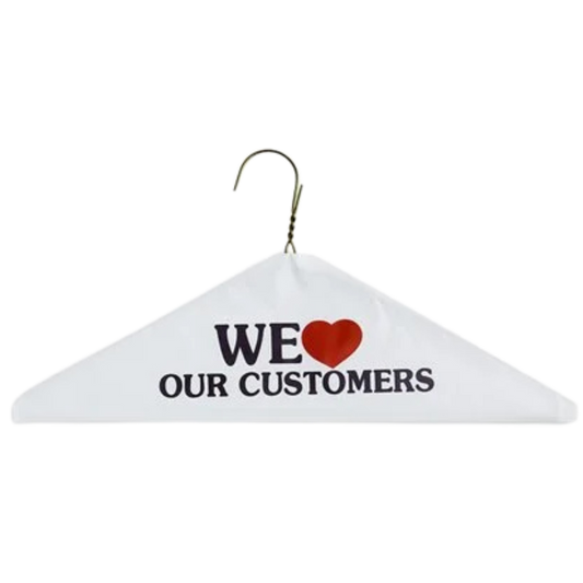 Caped Hanger - HA40-1 - 500 pcs, 9x3/S