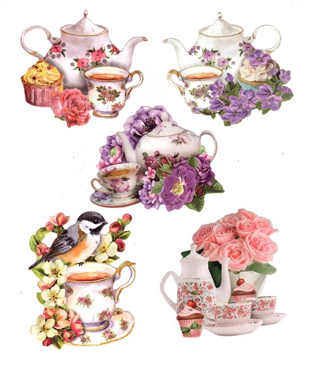 Toppers 3D faciles : Café et Thé