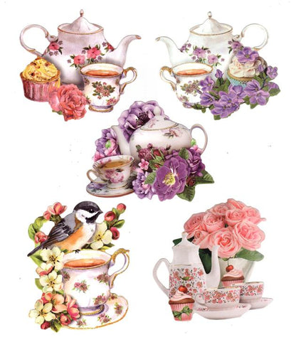 Toppers 3D faciles : Café et Thé