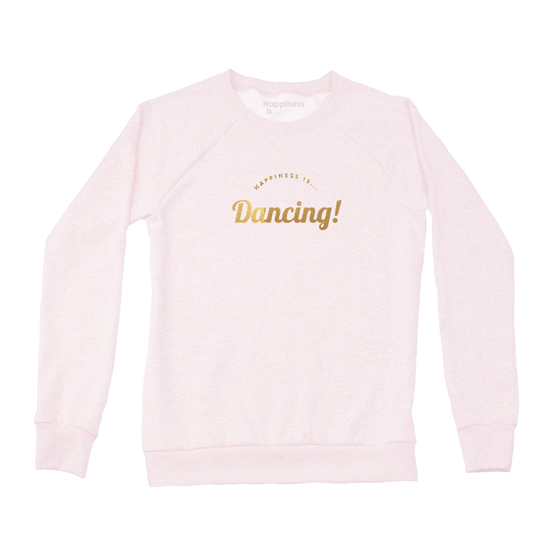 Women's Dancing Crew Sweatshirt, Ballet Pink