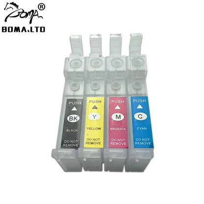 29XL 16XL 220XL 252XL 27XL Ciss Ink Cartridge Without Chip For Epson XP 235 245 335 432 435 445 WF 3820 7720 7715 7710 Printer