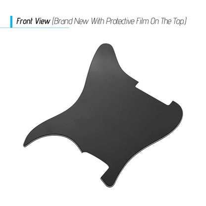Pickguard pour guitare électrique ST américaine, 3 plis, plaque de protection personnalisée, accessoires de guitare en perles blanches