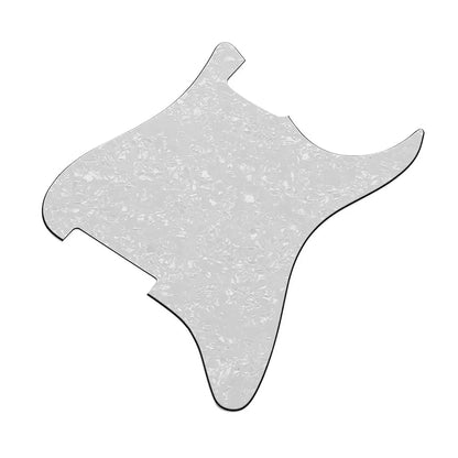 Pickguard pour guitare électrique ST américaine, 3 plis, plaque de protection personnalisée, accessoires de guitare en perles blanches