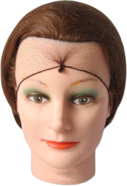 Filet à cheveux en nylon brun