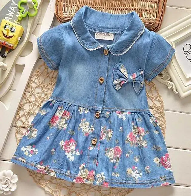Nouveaux vêtements d'été pour bébés filles, robe mignonne à manches courtes pour enfants, costume décontracté pour tout-petits, tenues de bébé, vêtements de sport pour enfants