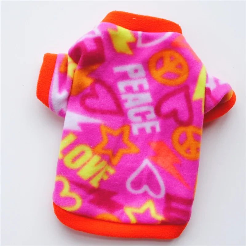 Vêtements chauds en molleton pour animaux de compagnie, manteau mignon à imprimé tête de mort pour chiens, veste chemise pour chiots, pull pour bouledogue français, vêtements de camouflage pour chiens