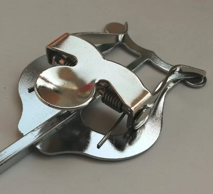 Réinitialisation de feuille itude en acier inoxydable, saxophone ténor alto, lyre