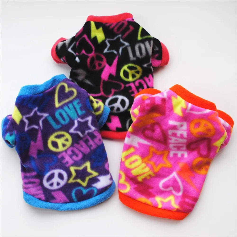 Vêtements chauds en molleton pour animaux de compagnie, manteau mignon à imprimé tête de mort pour chiens, veste chemise pour chiots, pull pour bouledogue français, vêtements de camouflage pour chiens