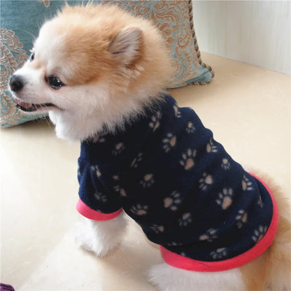 Vêtements chauds en molleton pour animaux de compagnie, manteau mignon à imprimé tête de mort pour chiens, veste chemise pour chiots, pull pour bouledogue français, vêtements de camouflage pour chiens