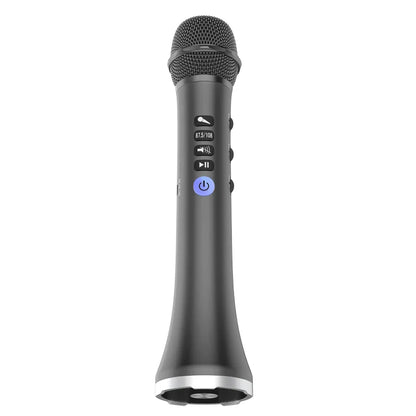 XIAOKOA L-698 15W Sans Fil Karaoké Microphone Bluetooth Haut-Parleur 4000mah 2 en 1 Déterminer Chanter et Statique KTV Lecteur pour iOS/Android