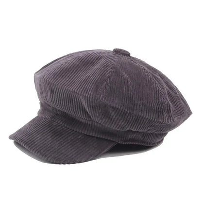 COKK-Casquette de Gavroche pour Femmes, Béret d'Automne Hiver, Chapeau Octogonal de Peintre, Chapeau Vintage Anglais, Gorras Boina Feminina