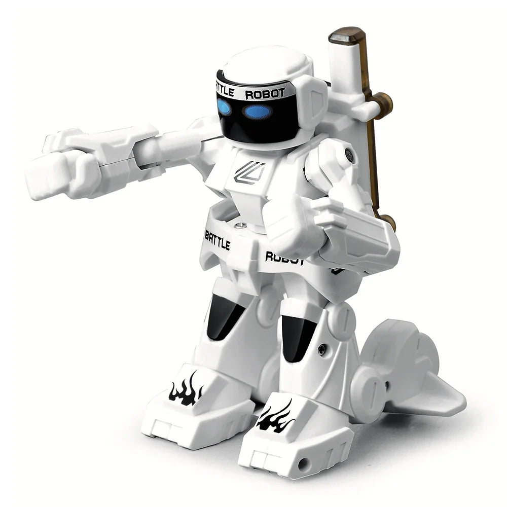 Robot de boxe télécommandé pour enfants, jouet de combat RC, jeux pour deux joueurs, gastronomie 2.4G, jouets de contrôle pour enfants, jeu no ly