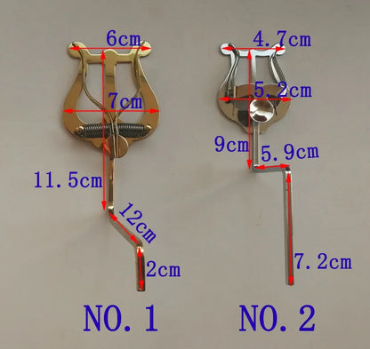 Réinitialisation de feuille itude en acier inoxydable, saxophone ténor alto, lyre