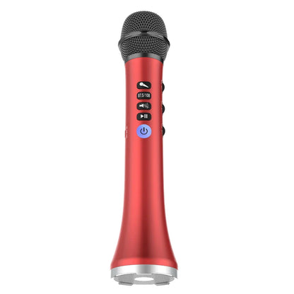 XIAOKOA L-698 15W Sans Fil Karaoké Microphone Bluetooth Haut-Parleur 4000mah 2 en 1 Déterminer Chanter et Statique KTV Lecteur pour iOS/Android
