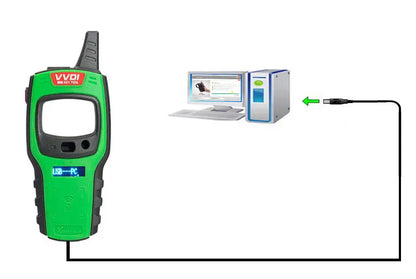 Xhorse VVDI Mini Key Tool Programmateur de clé à distance Version mondiale Possibilité de choisir la puce Super XNDS00EN ID48 Chip 4D 4C Chip