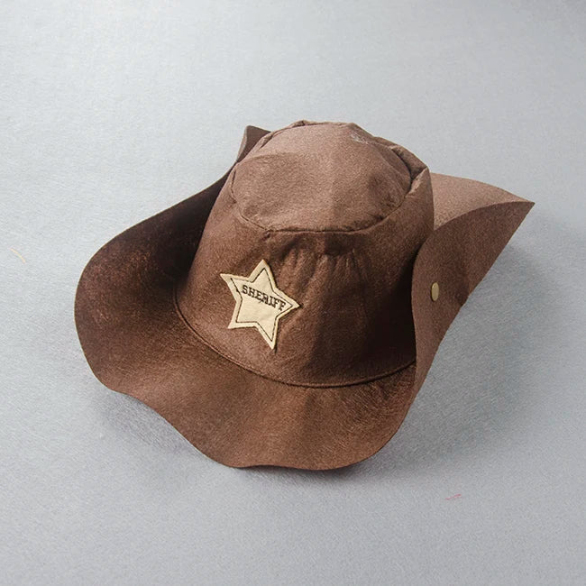 Barboteuses Costume de Cowboy pour Bébés Garçons Tout-Petits Nourrissons Halloween Noël Fête d'Anniversaire Cosplay Déguisement