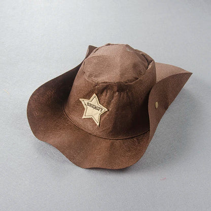 Barboteuses Costume de Cowboy pour Bébés Garçons Tout-Petits Nourrissons Halloween Noël Fête d'Anniversaire Cosplay Déguisement