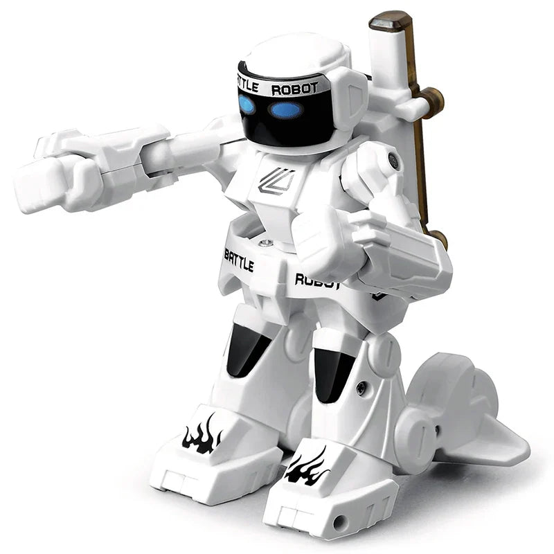 Robot de boxe télécommandé pour enfants, jouet de combat RC, jeux pour deux joueurs, gastronomie 2.4G, jouets de contrôle pour enfants, jeu no ly
