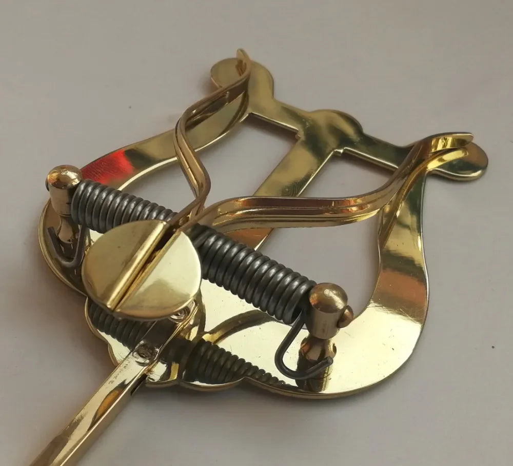 Réinitialisation de feuille itude en acier inoxydable, saxophone ténor alto, lyre