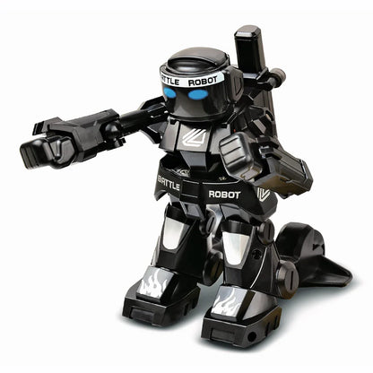Robot de boxe télécommandé pour enfants, jouet de combat RC, jeux pour deux joueurs, gastronomie 2.4G, jouets de contrôle pour enfants, jeu no ly