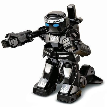 Robot de boxe télécommandé pour enfants, jouet de combat RC, jeux pour deux joueurs, gastronomie 2.4G, jouets de contrôle pour enfants, jeu no ly
