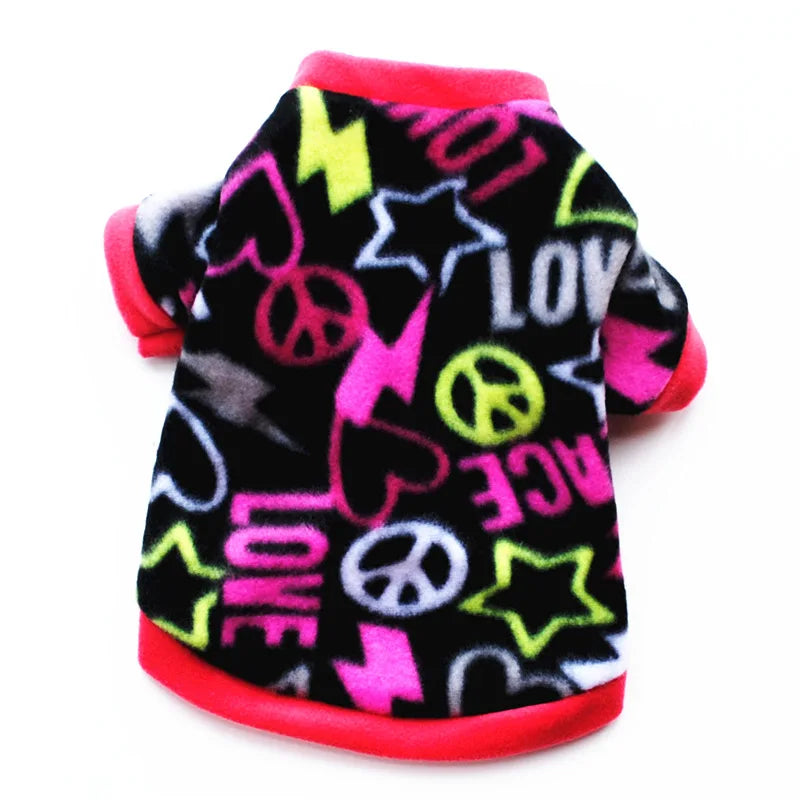 Vêtements chauds en molleton pour animaux de compagnie, manteau mignon à imprimé tête de mort pour chiens, veste chemise pour chiots, pull pour bouledogue français, vêtements de camouflage pour chiens