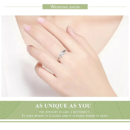 Sterling Silver Infinity Ring (Forever Bound)