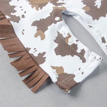 Barboteuses Costume de Cowboy pour Bébés Garçons Tout-Petits Nourrissons Halloween Noël Fête d'Anniversaire Cosplay Déguisement