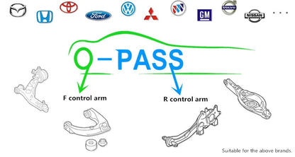OPASS Adjustable Rear Toe Control Arm for LINCOLN MKC I 2015-  EJ7C-5K743-AC Fast Shipping
