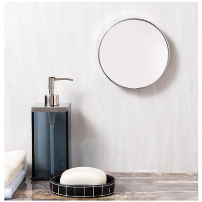 Launches Loc-Ventouse grossissante 5X, miroir rond mural HOMirror, bain, maquillage, cosmétique, accessoires de maquillage, 20cm