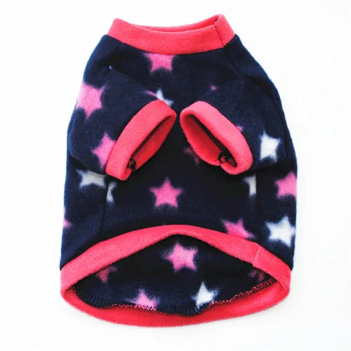Vêtements chauds en molleton pour animaux de compagnie, manteau mignon à imprimé tête de mort pour chiens, veste chemise pour chiots, pull pour bouledogue français, vêtements de camouflage pour chiens