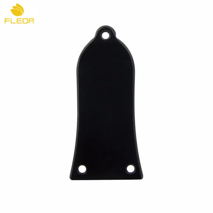 Floor – housses de tiges de guitare en plastique noir, 3 trous, convient aux pièces de guitare de Style LP, 1 pli/2 plis au choix, 10 pièces