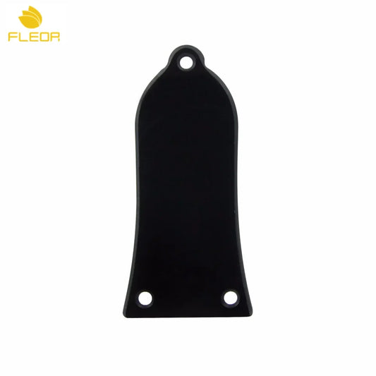 Floor – housses de tiges de guitare en plastique noir, 3 trous, convient aux pièces de guitare de Style LP, 1 pli/2 plis au choix, 10 pièces