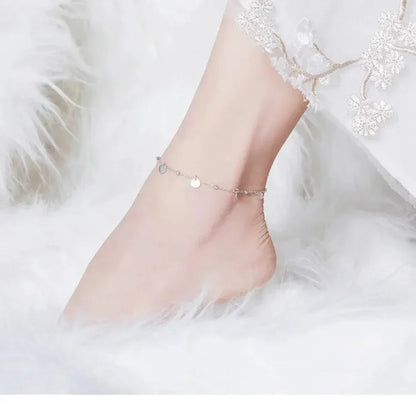 The Modern Geometric 925 Sterling Silver Anklet