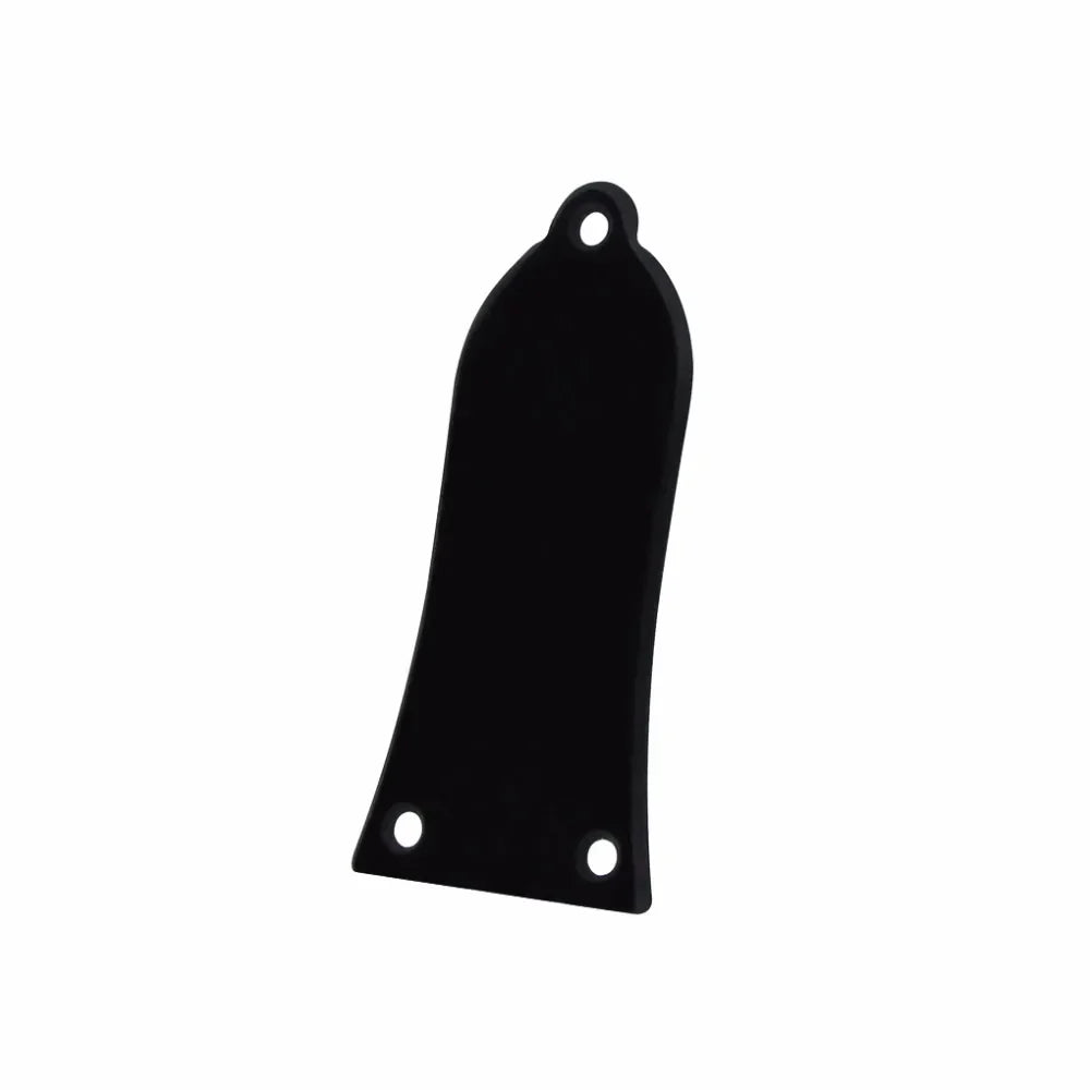 Floor – housses de tiges de guitare en plastique noir, 3 trous, convient aux pièces de guitare de Style LP, 1 pli/2 plis au choix, 10 pièces
