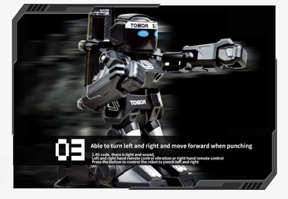 Robot de combat RC, jouet de boxe, télécommande, 2.4G, Robot de combat humanoïde avec deux Joysticks de commande, jouets pour enfants, cadeau
